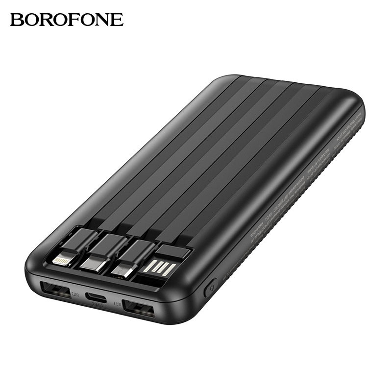 Pin Sạc Dự Phòng 10000mAh / 20000mAh Kèm Dây Theo Pin Borofone -  Bảo Hành 12T Chính Hãng