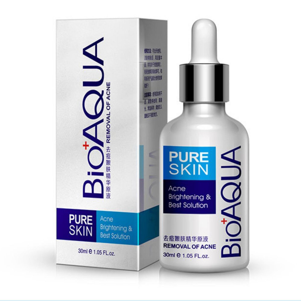 Serum dưỡng trắng da xóa mụn Pure Skin Bioaqua