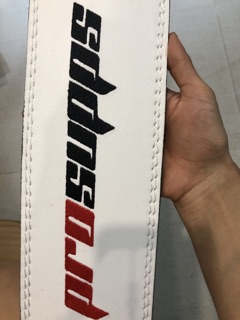 Đai lưng da gánh tạ Prosupps