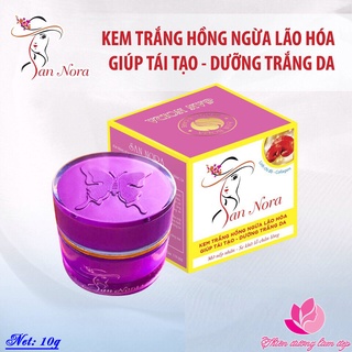 Kem trắng hồng ngừa lão hóa, Giúp tái tạo da, Dưỡng trắng da SAN NORA - 10g