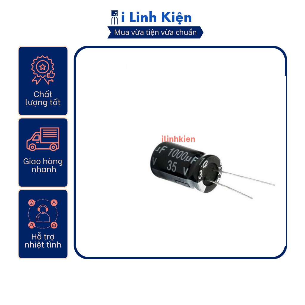 Tụ hóa 35V 22uF-680uF