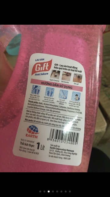 Nước lau sàn gift 1lít