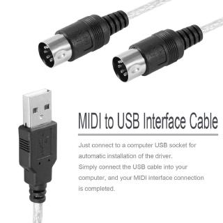 Cáp Chuyển Đổi Từ Midi Sang Usb Cho Máy Tính