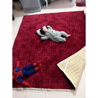 Combo thảm nhung và gối