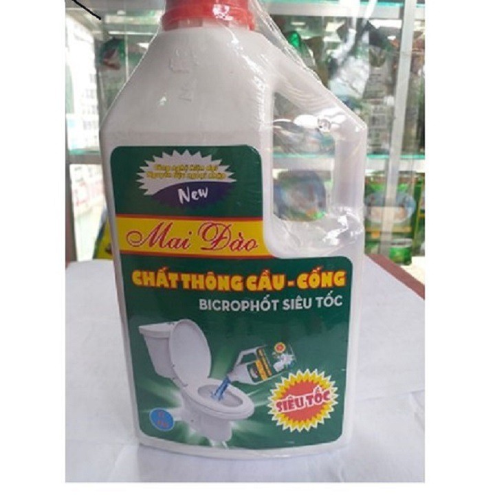 2 Chai Thông Cầu Cống Siêu Mạnh 1700gr/chai