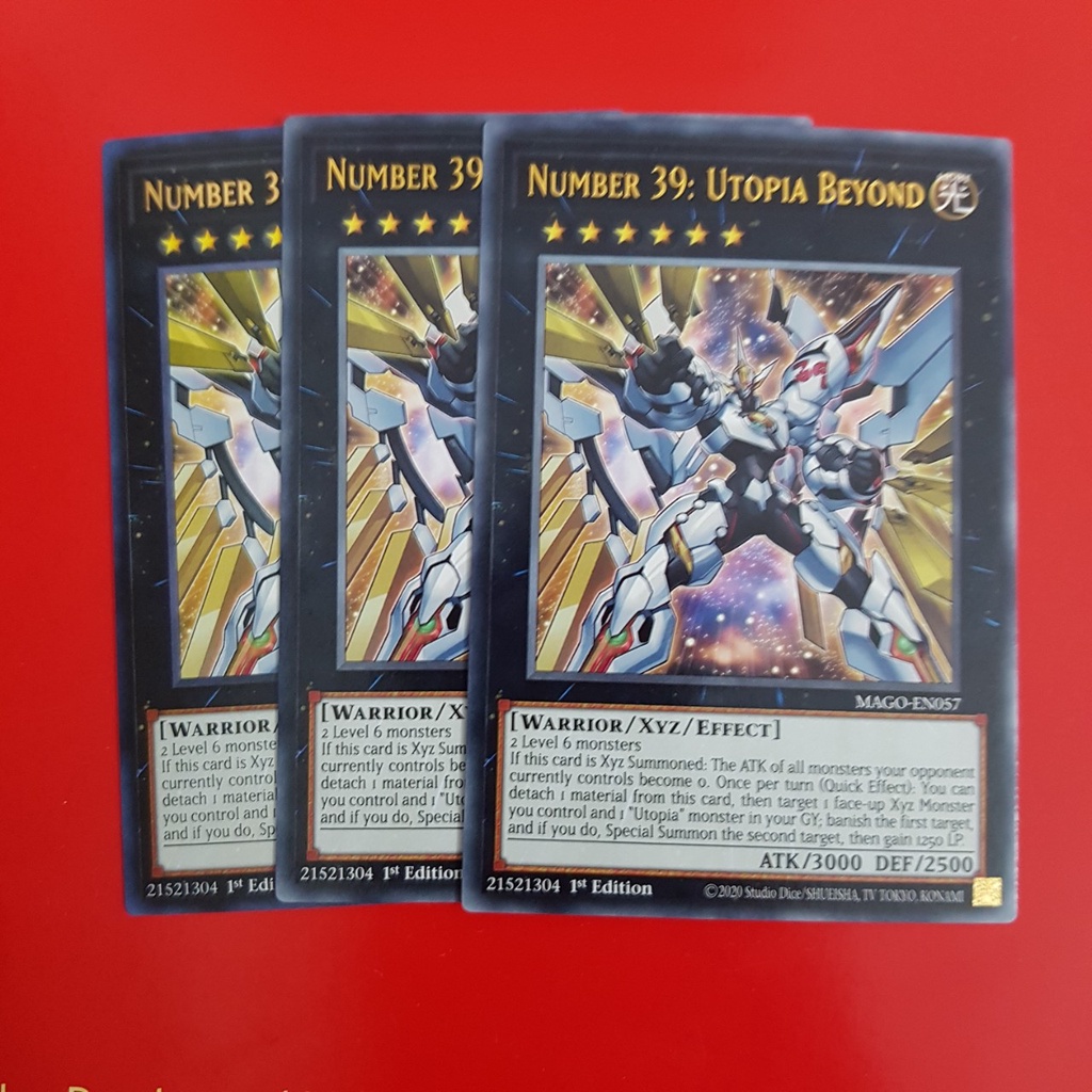 Lá bài Number 39: Utopia Beyond - MAGO-EN057 - Rare 1st Edition