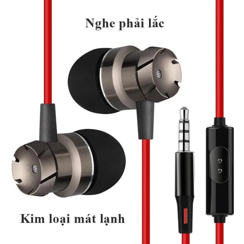 Tai nghe nhét tai Turbo Bass cho tất cả các dòng điện thoại có chân cắm 3.5 -dc2489