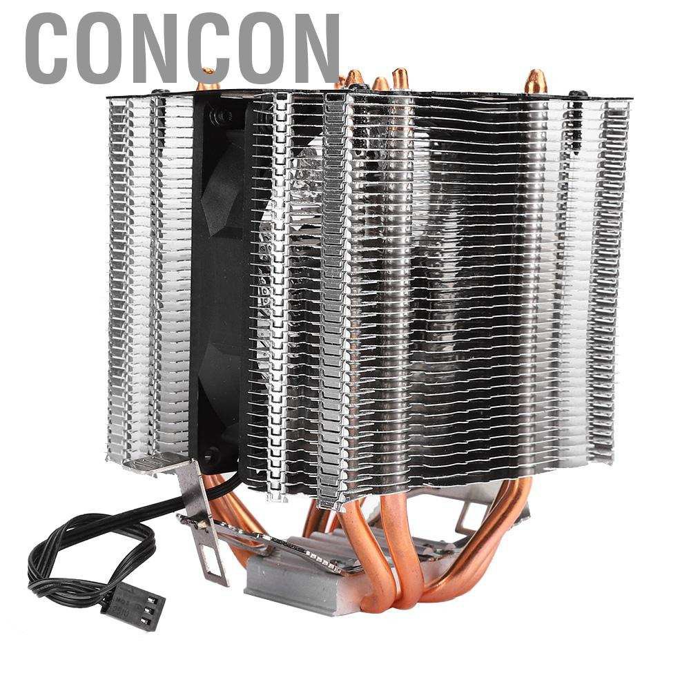 Concon WeekW CPU Cooler Mute Dual Tower Multicolored Cooling Fan for Amd/Intel Multi-Platform M910