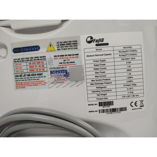 Máy hút ẩm Fujie HM-916EC