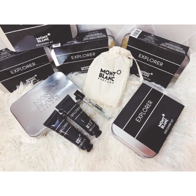 Set nước hoa nam xịt Montblanc Explorer Discovery Kit chính hãng