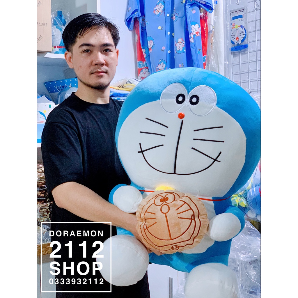 Gấu bông siêu lớn Doraemon (3 size)