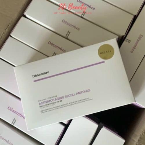 Tế bào gốc trẻ hóa da Désembre A+ Activator De-Aging Ampoule  hộp 10 lọ/7ml chống lão hóa giảm nhăn mờ thâm nám