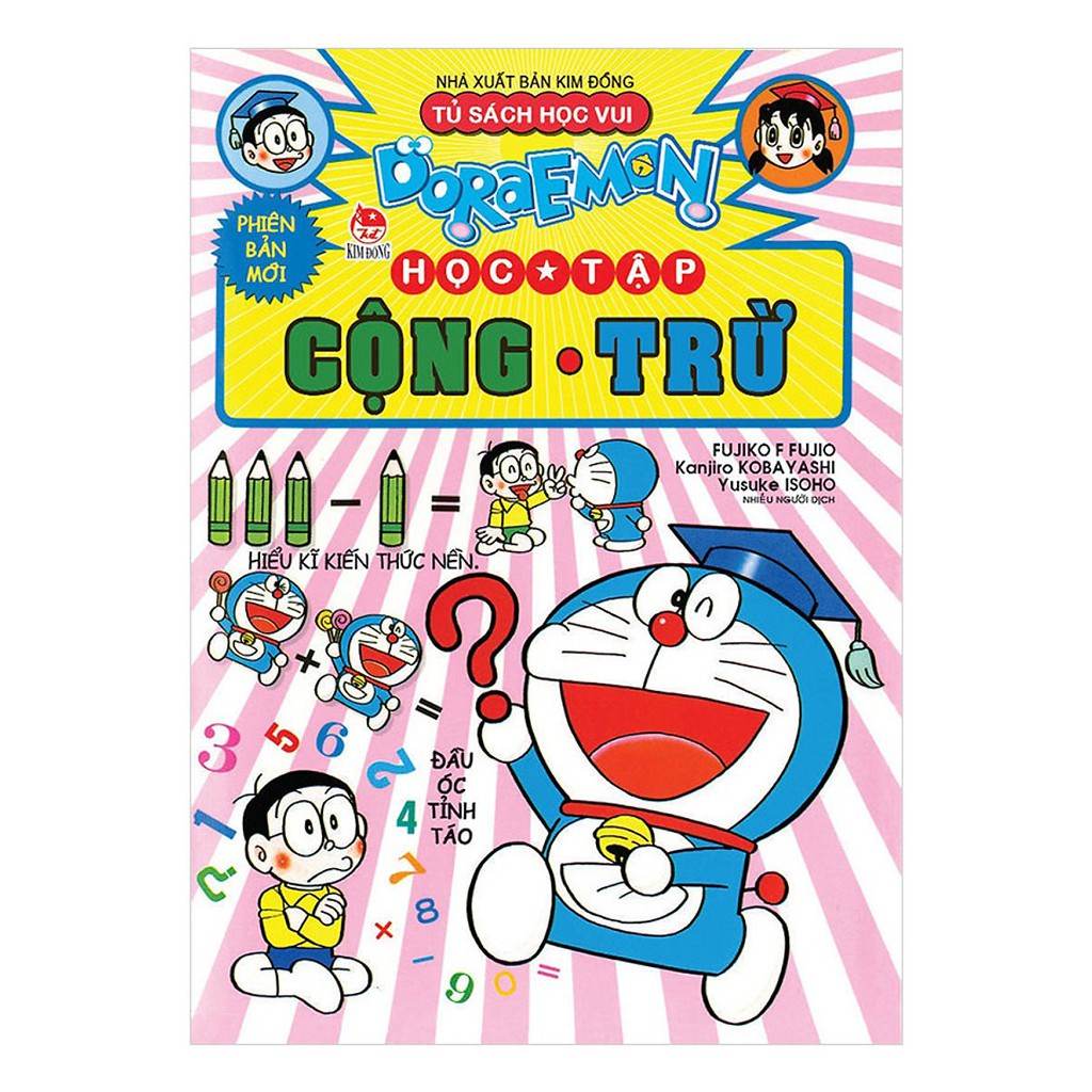 Truyện tranh - Doraemon học tập phiên bản mới: Cộng trừ (KĐ40)