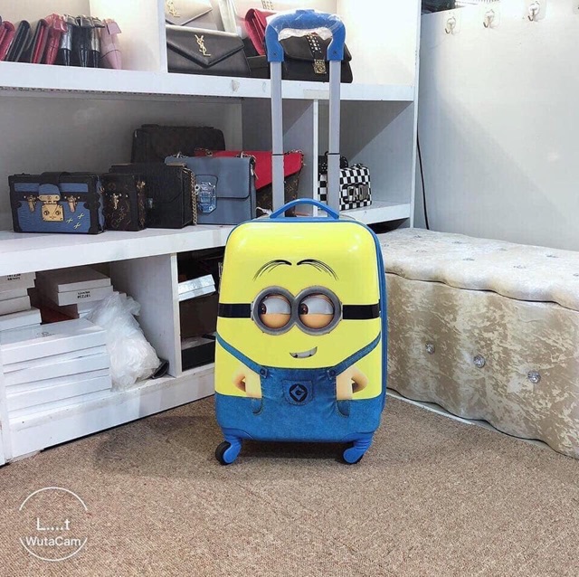 Vali kéo Doremon 18 inch cho bé