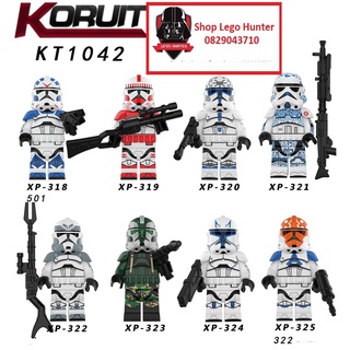 Xếp Hình Star War Koruit Minifigures mô hình lắp ráp Lính Stormtrooper Các loại KT 1042