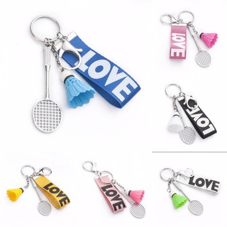 Móc khoá cầu lông LOVE