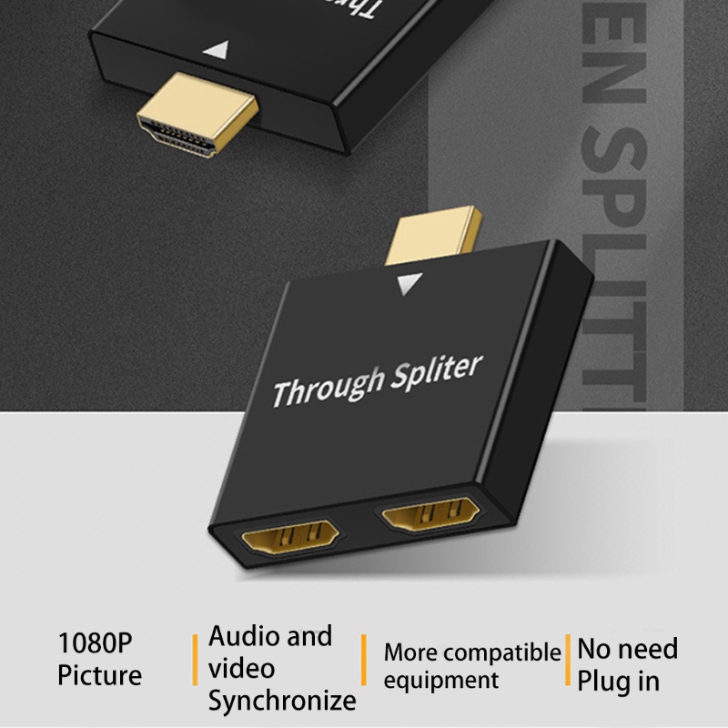 Bộ Chuyển Đổi HDMI 1 Sang 2 Chiều Cho Máy Tính