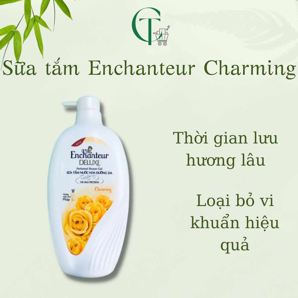 Sữa tắm nước hoa dưỡng da Enchanteur  650g (date mới nhất)