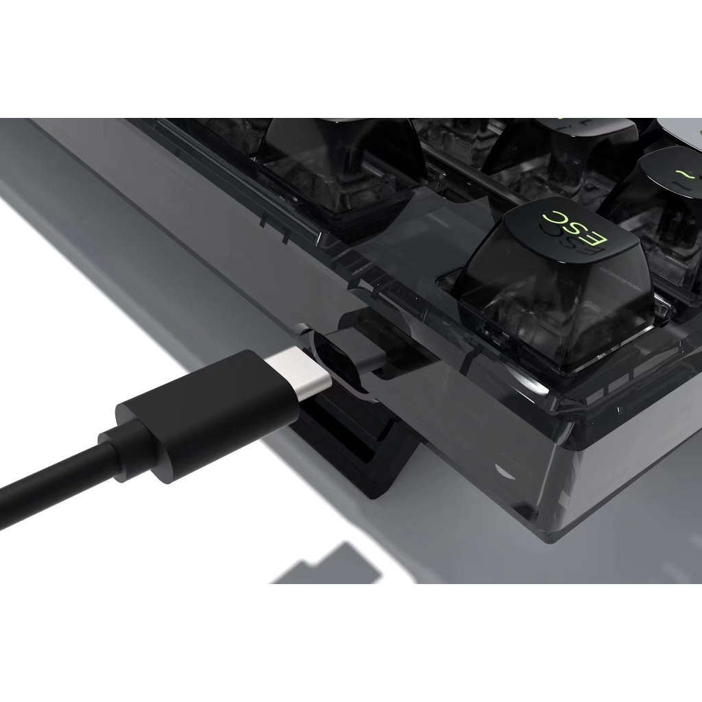 Bàn phím cơ FL-Esports Q75 SAM Black / Q75 SAM White / 3 Mode - hàng chính hãng