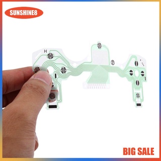 【SUN】Conductive Film Replacement Controller Button Ribbon Circuit Board For PS4