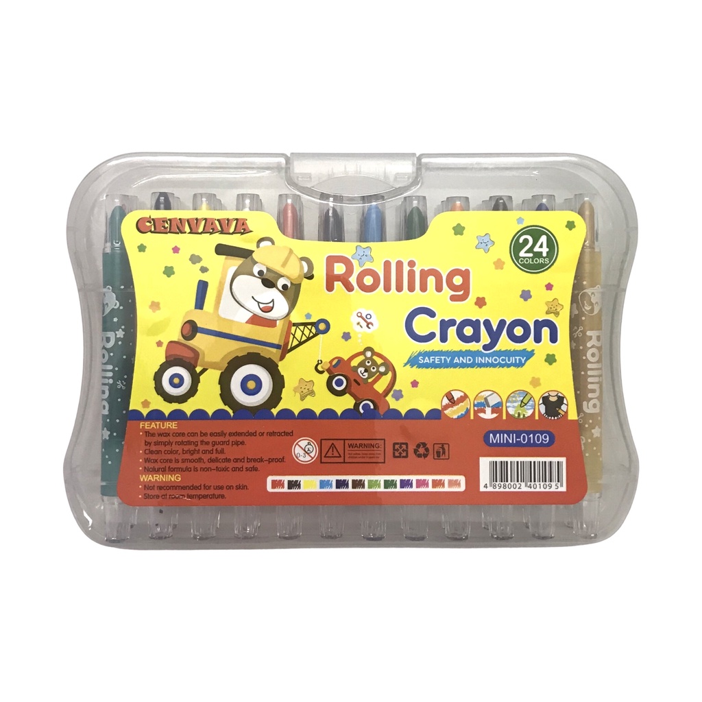 🔹 Bút Sáp Vặn Cenvava Mini.