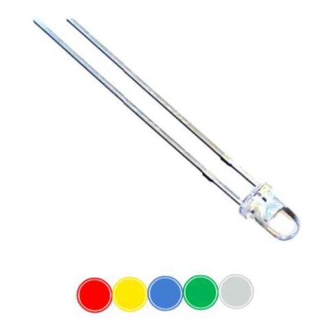 LED Rời Siêu Sáng 5mm, LED Đủ Màu (100 bóng) | BigBuy360 - bigbuy360.vn