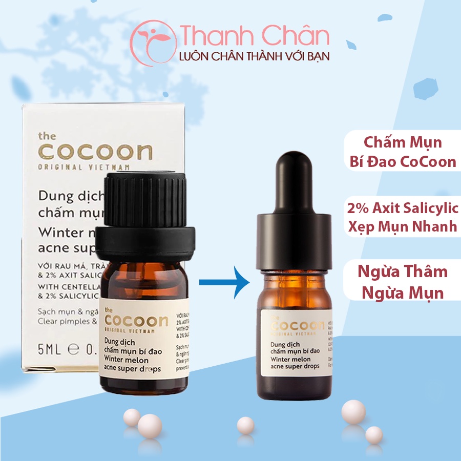 Dung dịch chấm mụn bí đao Cocoon 5ml