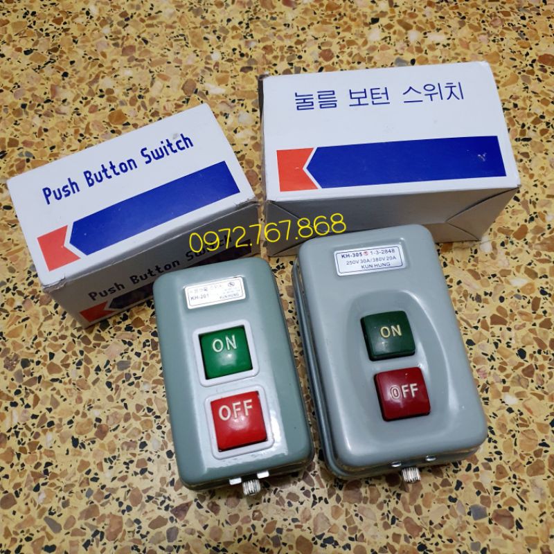 Công tắc ON-OFF Hàn Quốc mới nguyên hộp