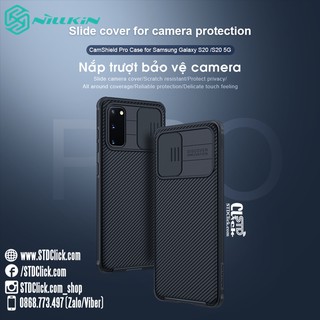 ỐP LƯNG SAMSUNG GALAXY S20 - S20 5G NILLKIN CAMSHIELD PRO BẢO VỆ CAMERA CHÍNH HÃNG [NEW SALEOFF]
