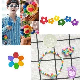 Vòng tay hạt cườm nhiều màu mix hoa j-hope