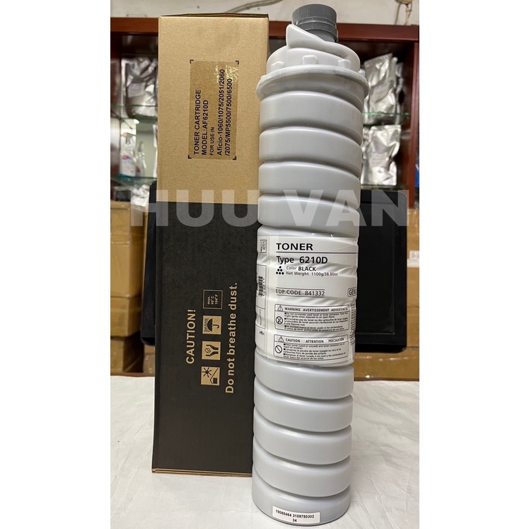 Ống mực Ricoh 6210D dùng cho máy photocopy Ricoh Aficio 1060/ 1075/ 2051/ 2060/ 2075/ MP6001/6500/7001/ 7500/ 7502/