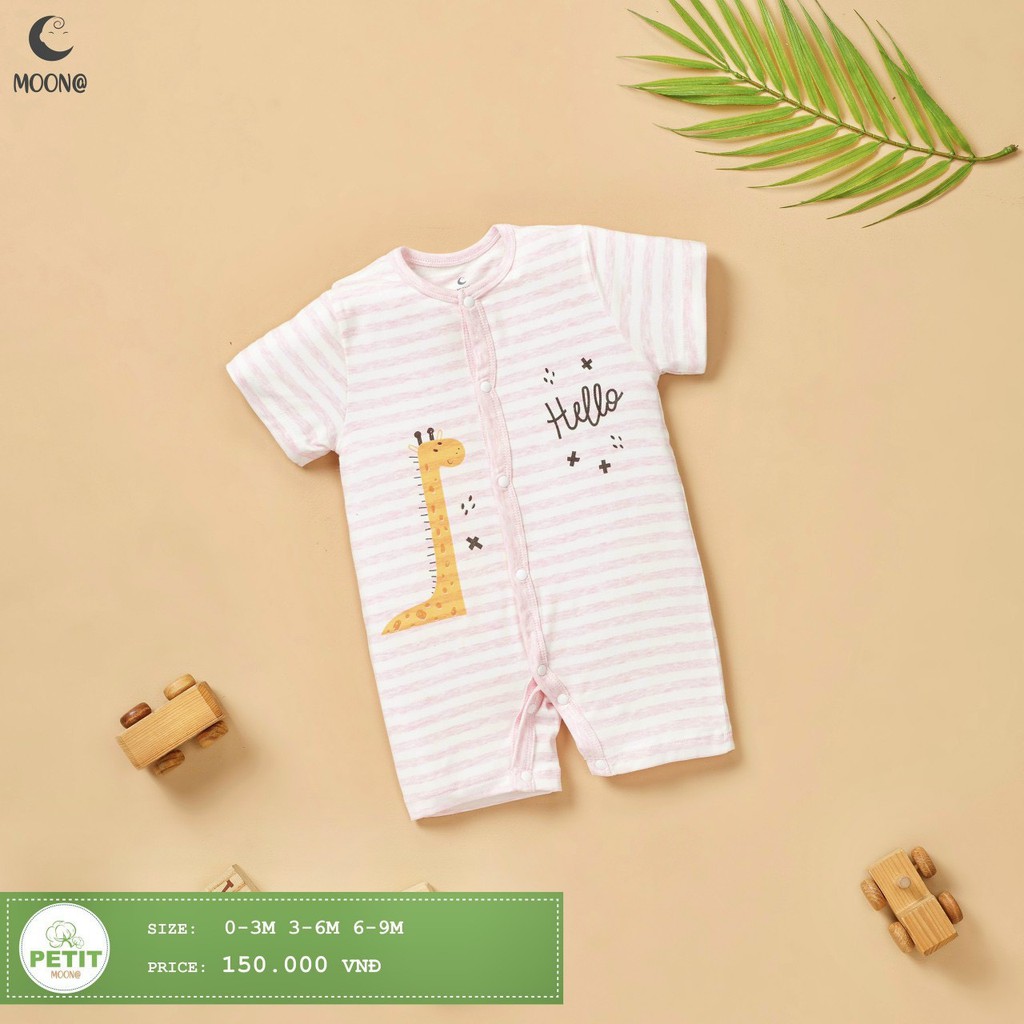 MOON Body cài giữa chất liệu petit cho bé