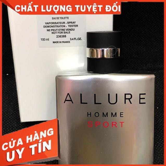 [ FREESHIP ] [ LƯU HƯƠNG 12 TIẾNG ] - Nước Hoa nam Allure Homme Sport (EDT) 100ml hương thơm cuốn hút For Men