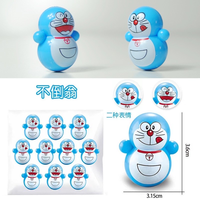 20 con Lật đật mini squid game, lật đật doraemon cho bé siêu dễ thương