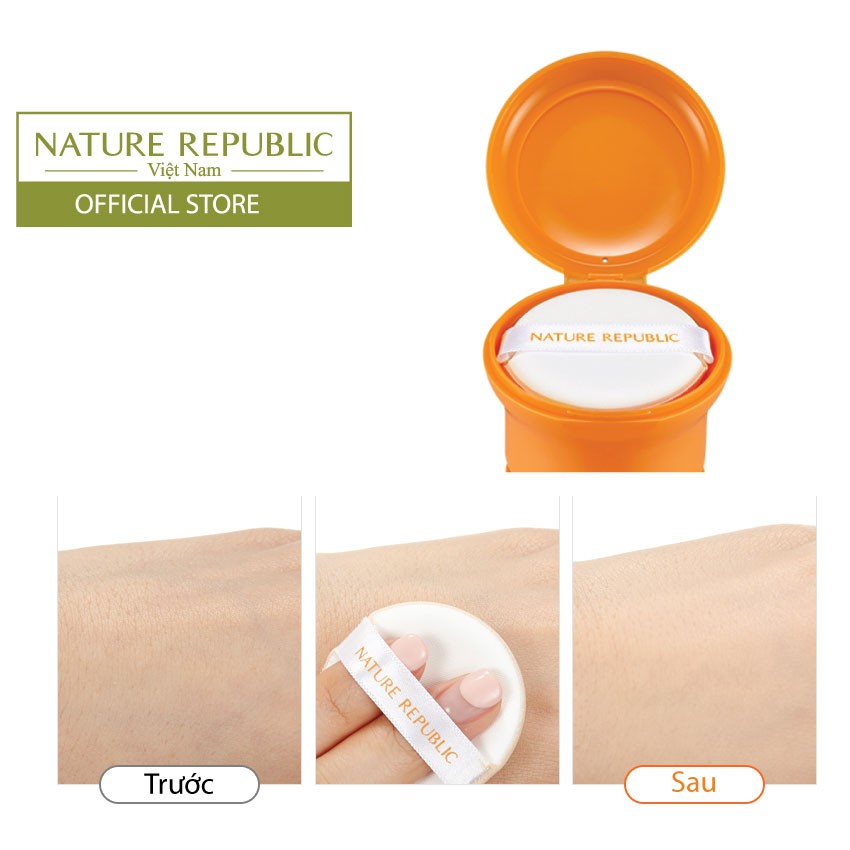 Kem chống nắng dạng cushion NATURE REPUBLIC California Aloe Ice Puff Sun 100ml | BigBuy360 - bigbuy360.vn