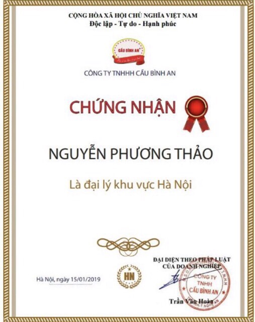 Tinh dầu tỏi Cầu Bình An lọ 30ml