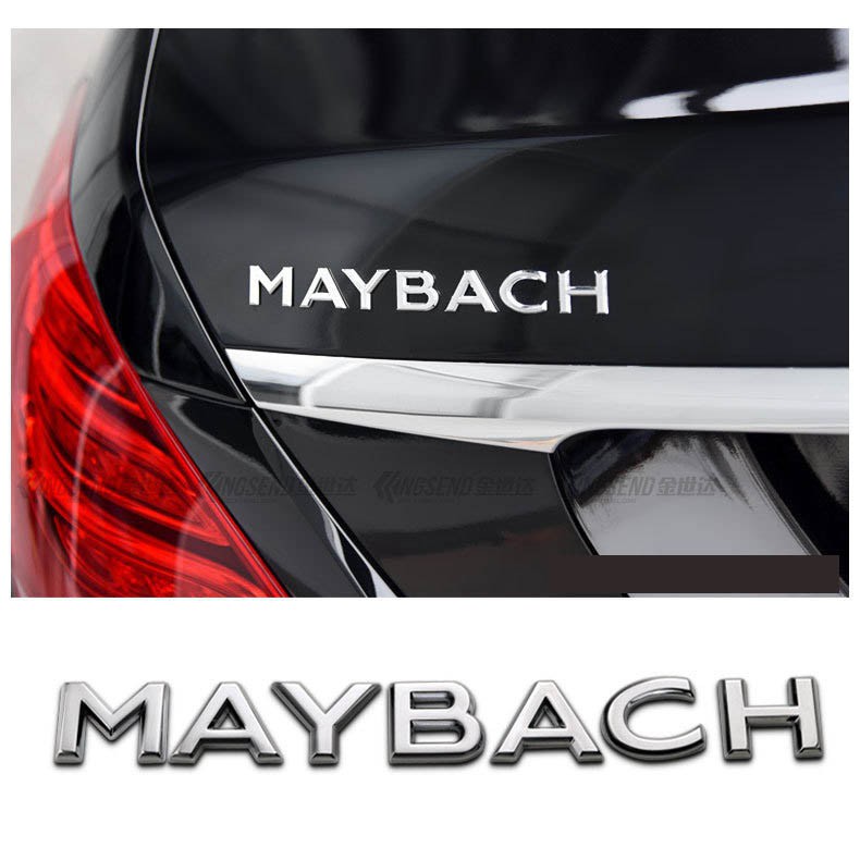 Tem Chữ 3d Maybach Dán đuôi Xe ô Tô MS-81