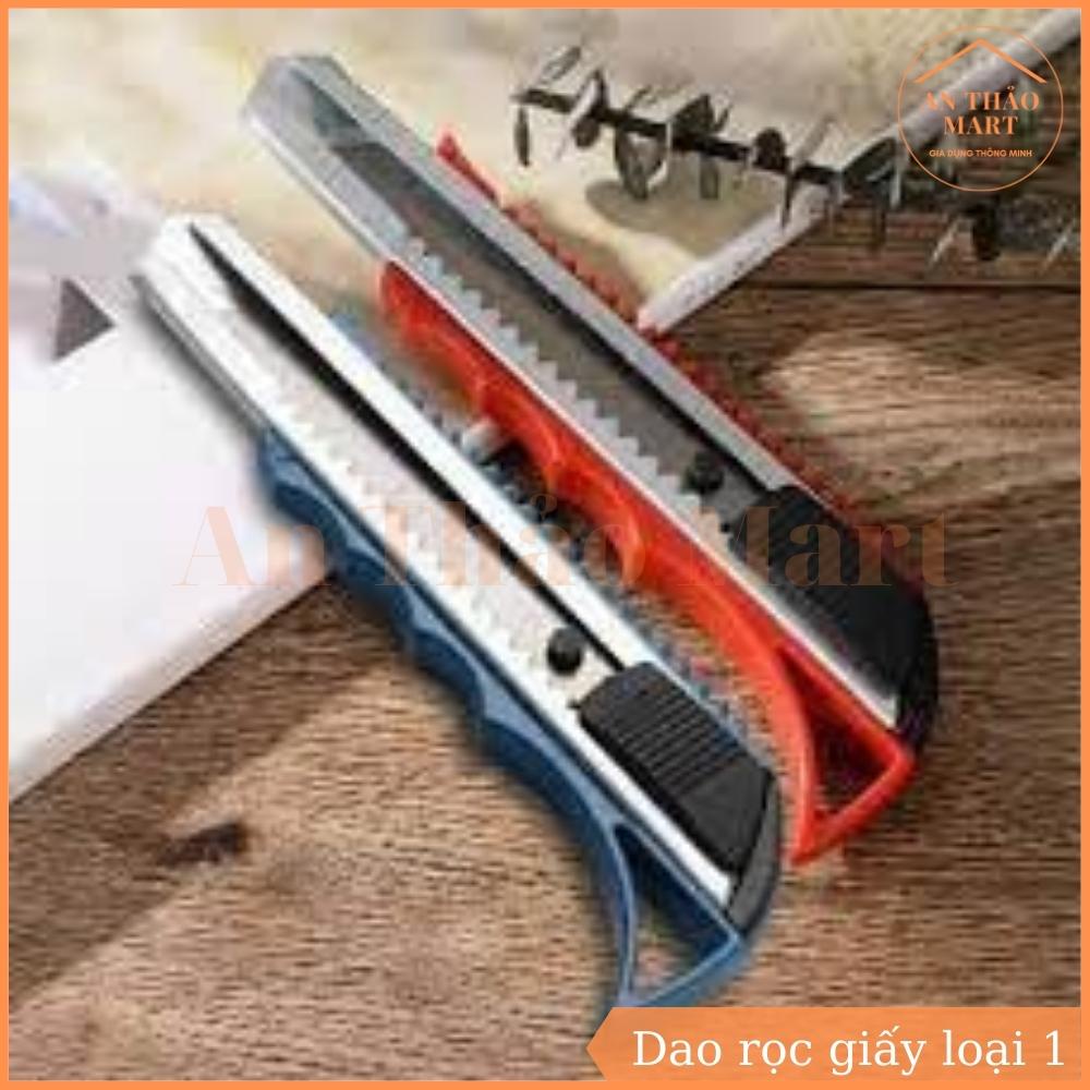 Dao Rọc Giấy Chuyên Dụng Cỡ Lớn Loại 1, Đã Bao Gồm Lưỡi Dao Cứng Bền Bỉ