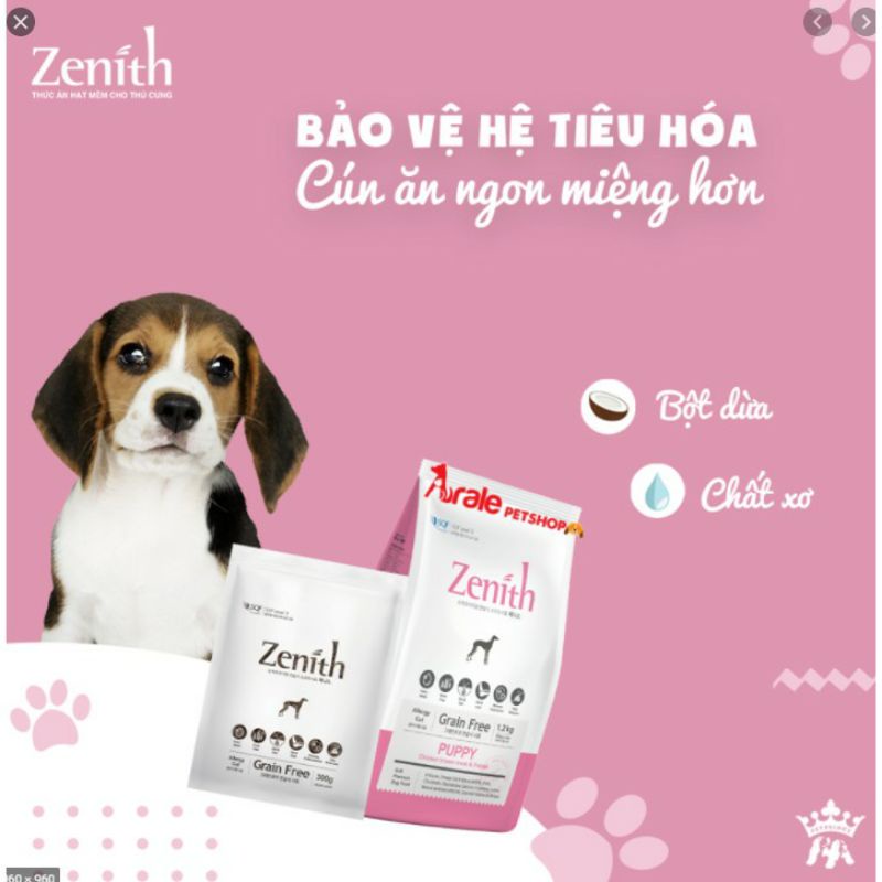 [Mã PET50K giảm Giảm 10% - Tối đa 50K đơn từ 250K] THỨC ĂN HẠT MỀM ZENITH