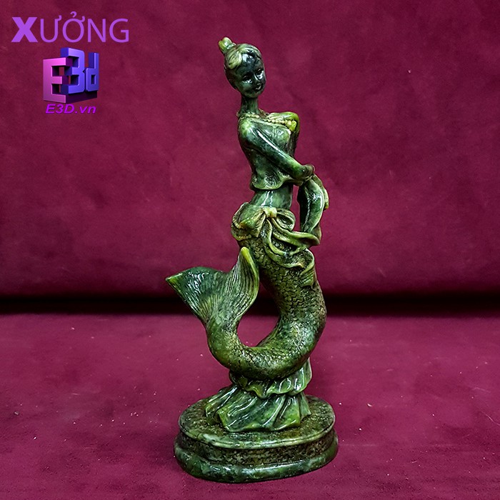 Tượng trang trí - Tượng tiên cá - Xưởng E3D - CG 073