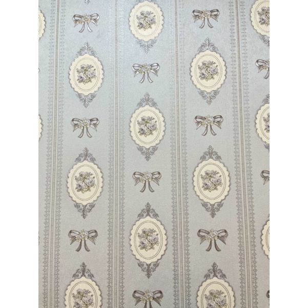 Giấy dán tường 3D phong cách vintage Hàn Quốc