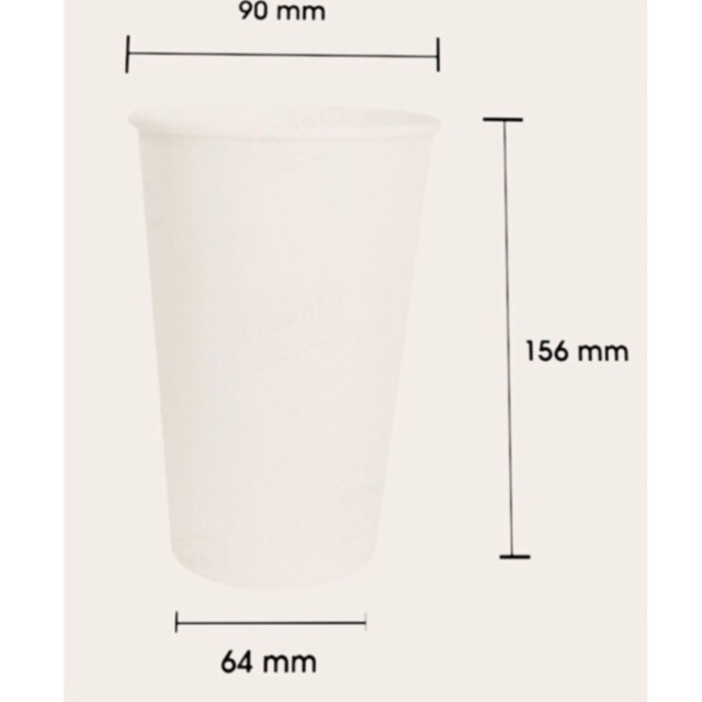500 ly giấy 22oz - 680ml