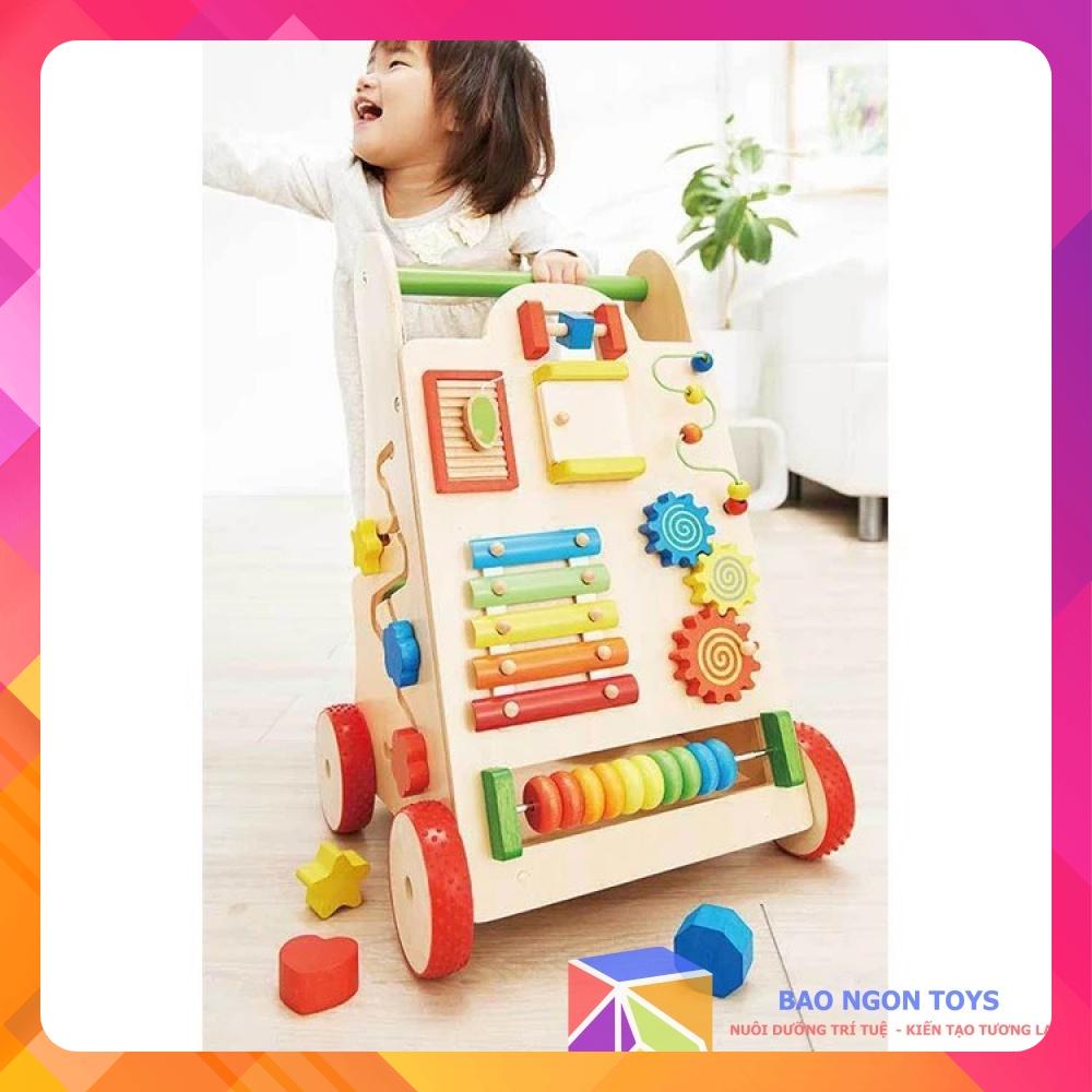 XE TẬP ĐI 2 TRONG 1 KẾT HỢP BẢNG BẬN RỘN GIÚP BÉ HOẠT ĐỘNG THỂ CHẤT VÀ PHÁT TRIỂN VẬN ĐỘNG TINH - BAO NGON TOYS - DG130A