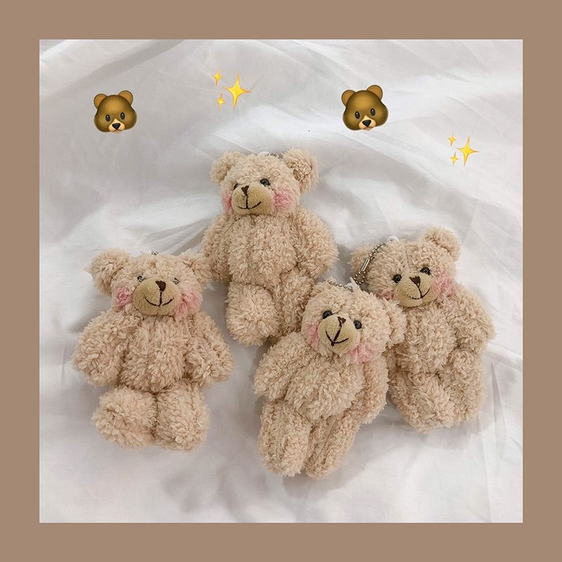 Móc khoa bé gấu teddy mini