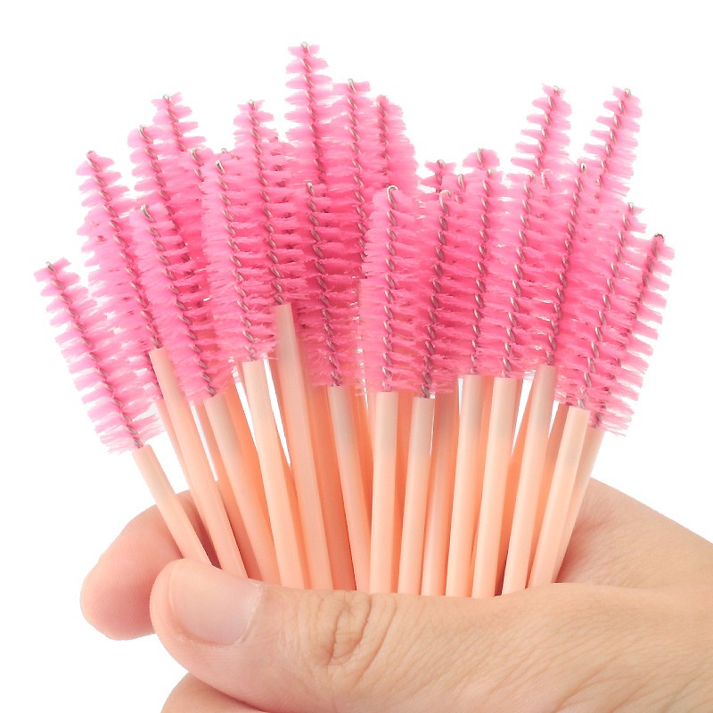 11màu sắc thiết bị chải lông mi một lần Mascara Stick Application