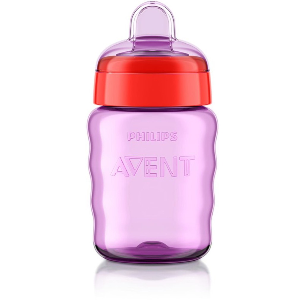Bình tập uống Philips Avent 200ml màu tím cho trẻ trên 6 tháng tuổi SCF551/03