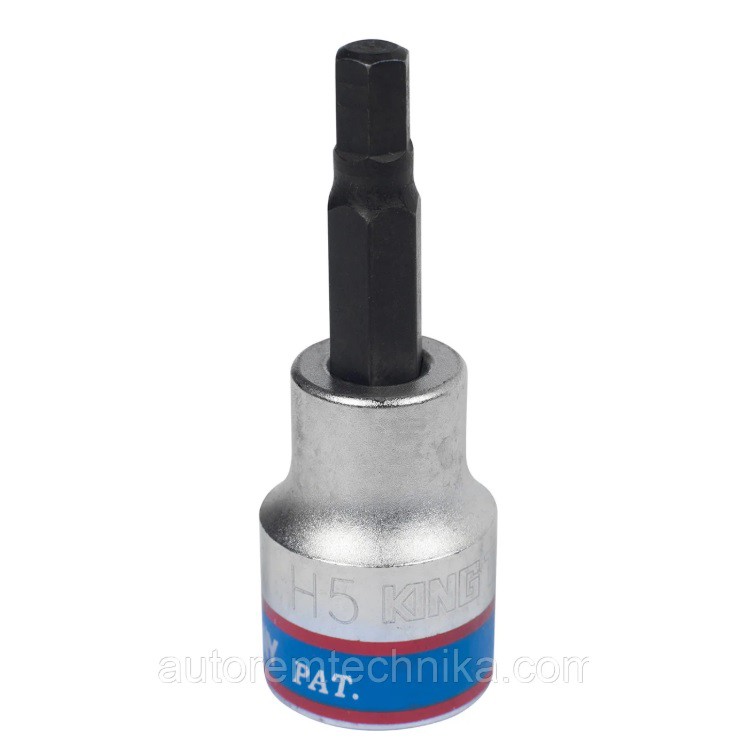 Đầu tuýp 3/8″ mũi lục giác 5mm Kingtony 302505