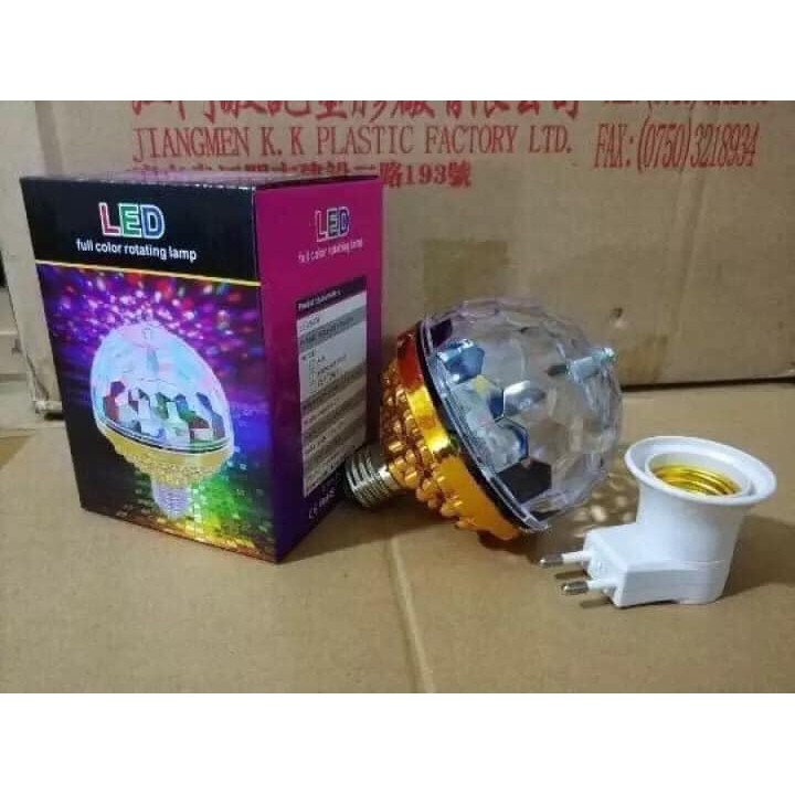 Đèn Led Nháy Xoay 7 Màu Quẩy Chớp Theo Nhạc Sân Khấu Bar Vũ Trường