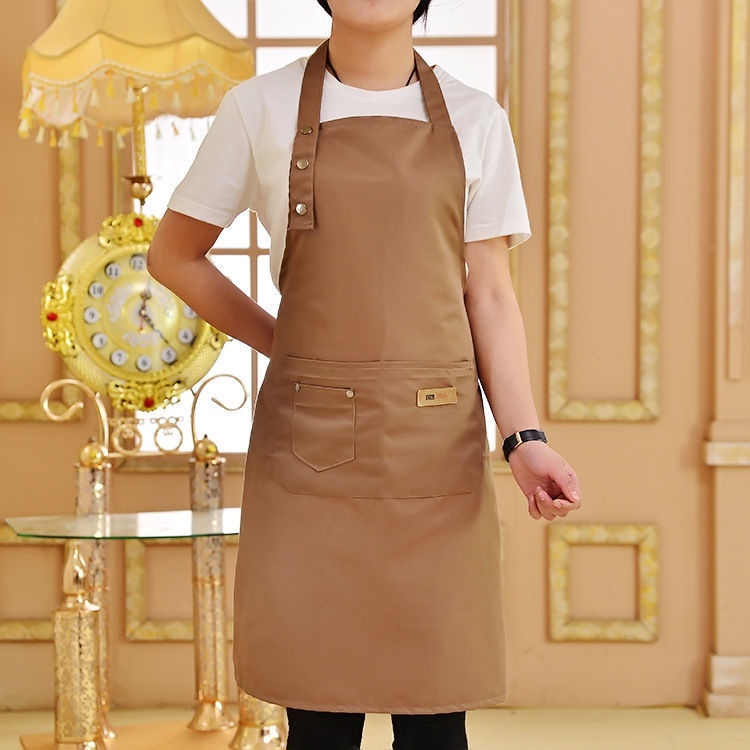 Tạp dề pha chế cao cấp dành cho nhân viên phục vụ, tạp dề nấu ăn chống nước, có thể sử dụng trong quán cà phê nhà bếp