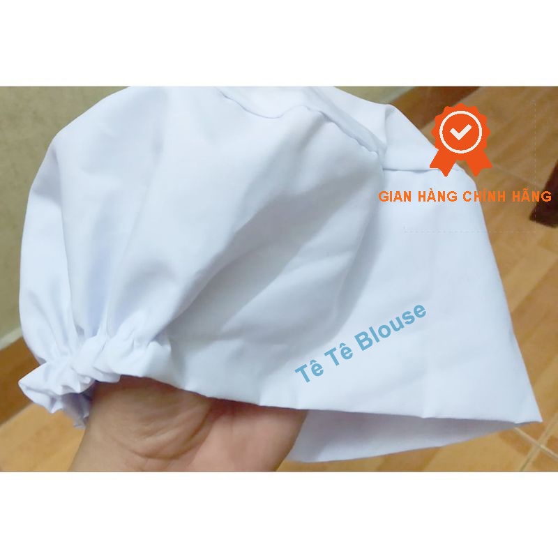 Mũ blouse trắng cao cấp dành cho bác sĩ, y tá, điều dưỡng, dược sĩ